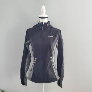 Avalanche Hooded Weather Shield Running Jacket Black M